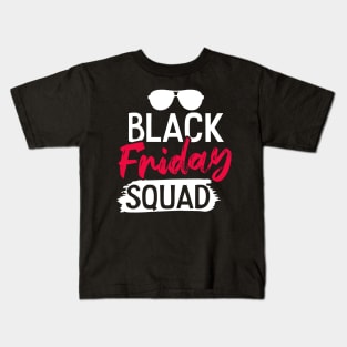 Black Friday Squad Kids T-Shirt